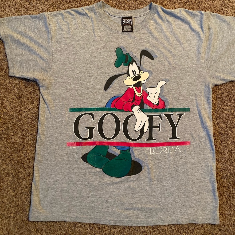 Vintage Sherrys Best GOOFY FLORIDA FRONT & BACK Graphic Unisex Shirt - Picture 1 of 6